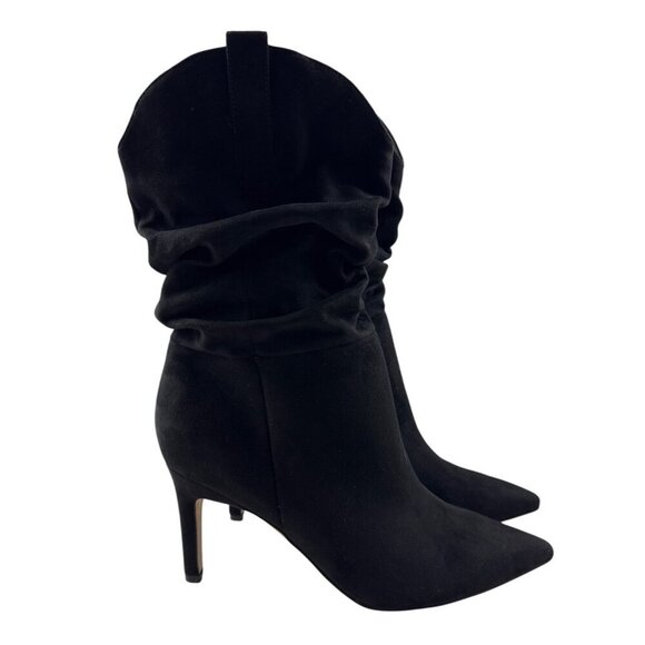 Marc Fisher Glenna Women's Boot Stiletto Heeled Slouch Leather Size 7.5 NEW - Picture 1 of 10